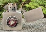 画像9: 米軍放出品 US MARINEイーグル  ZIPPO オイル ライター (9)