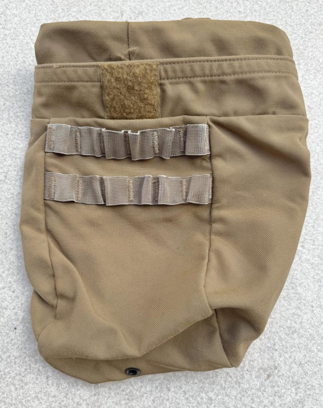 画像1: 海兵隊実物 USMC  ダンプポーチ コヨーテ Hoffmann Fabricating社 (1)