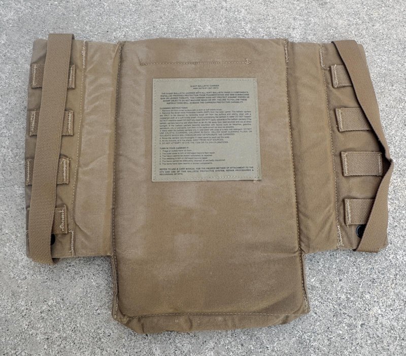 画像5: 米軍実物 USMC SIDE SAPI BALLISTIC CARRIER  (5)