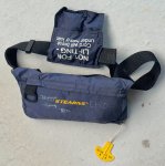 画像3: 米軍実物 US NAVY USS Wasp LHD-1 ライフベスト救命胴衣セット (3)