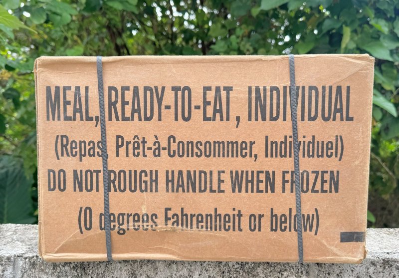画像1: 米軍実物 2024年8月検【SOPAKCO】MREレーション非常食/戦闘食 MENU-A (1)