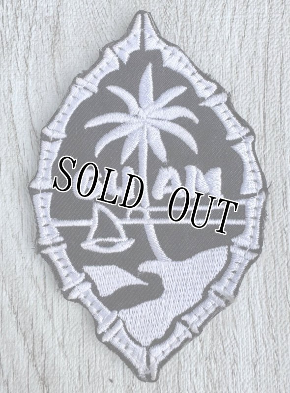 画像1: 米軍放出品  GUAM グアム ワッペン (1)