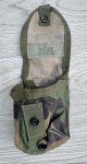 画像2: 米軍実物 グレネード ポーチ MOLLE II  ウッドランド (2)