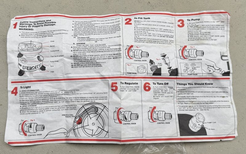 画像13: 米軍実物 Coleman コールマン PEAK1 Multi Fuel Stove MODEL 550 (13)