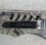 画像7: 米軍放出品 SCHRADE KNIVES TOUGH カモフラージュナイフ  ST6C (7)