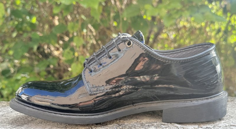 画像5: 米軍実物 CAPPS Enamel Service Shoes エナメル サービス シューズ (5)
