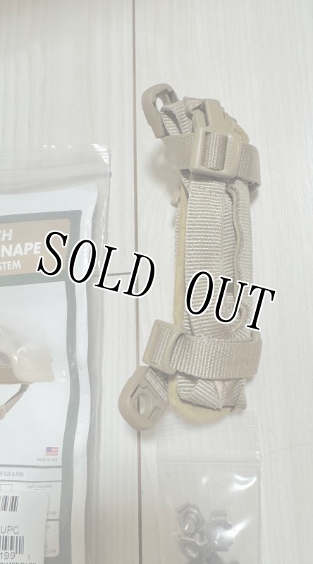 画像3: 米軍実物 H-Nape ECH ACH ヘルメット チンストラップ タン S-XL ARMY USMC (3)