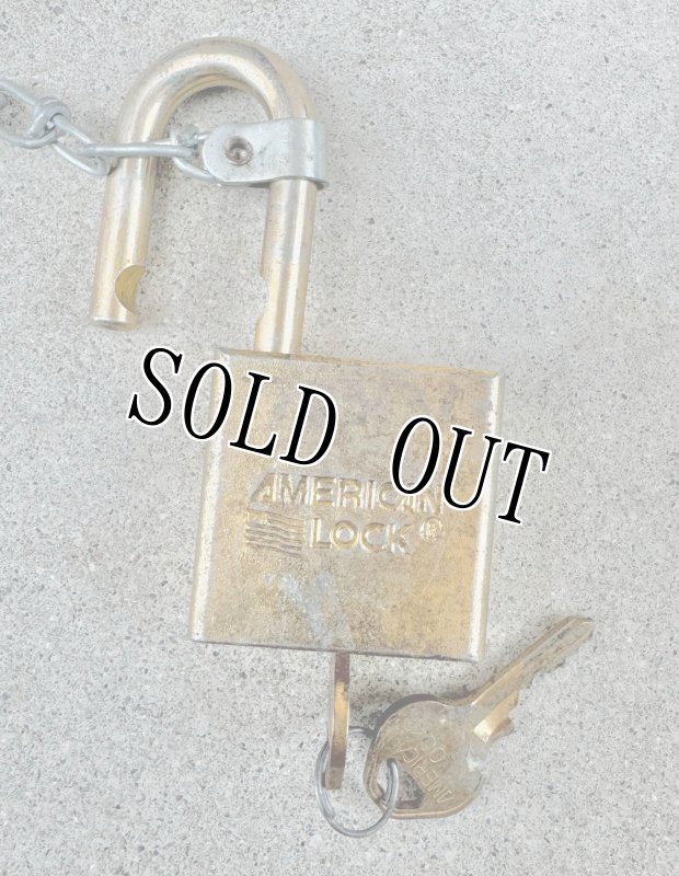 画像2: 米軍実物 軍用 AMERICAN LOCK 5200 南京錠 (2)