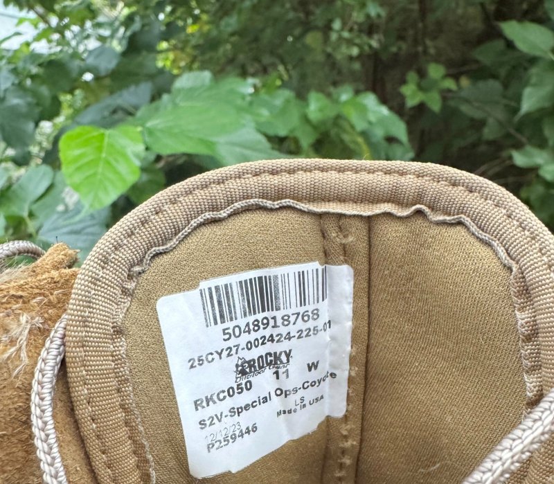 画像10: 米軍実物 Rocky S2V SPECIAL OPS タクティカルブーツ 11W (10)
