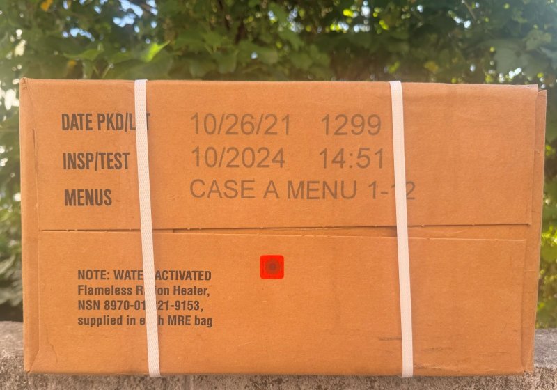 画像5: 米軍実物 2024年10月検【アメリカル】MREレーション/戦闘食 MENU-A (5)