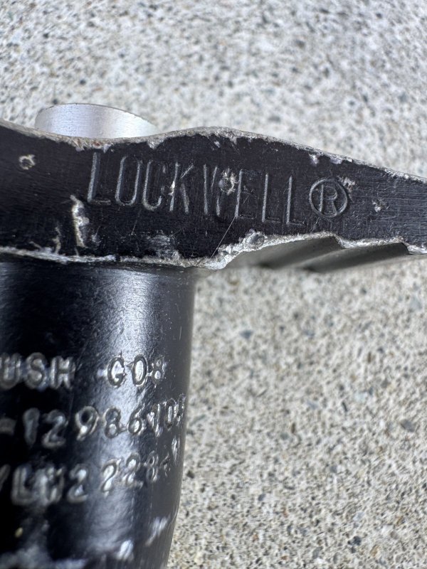 画像7: 米軍実物 HARTWELL LOCKWELL RELEASE PIN Tハンドル (7)