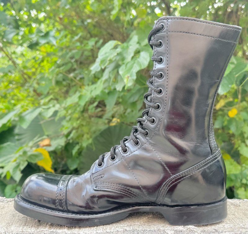 画像5: 米軍実物 コーコラン 12ホール ジャンプ ブーツ コーコラン 10 E (5)