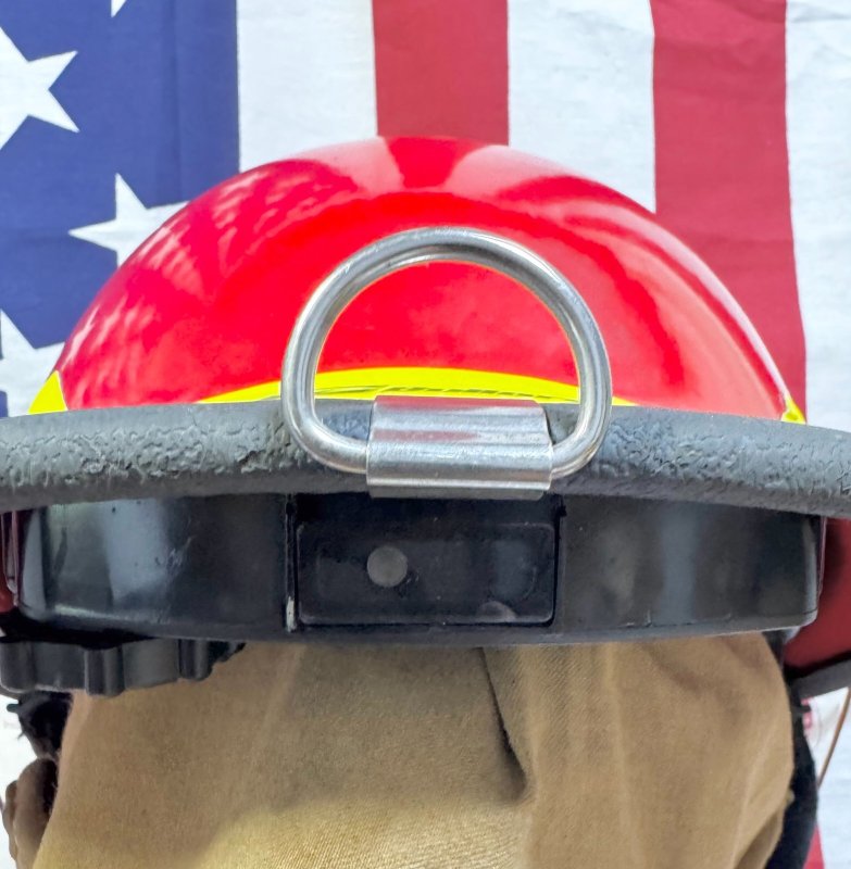 画像9: 米海軍実物 Bullard U.S.NAVY ファイヤーマン 消防士 ヘルメット LEDライト  (9)