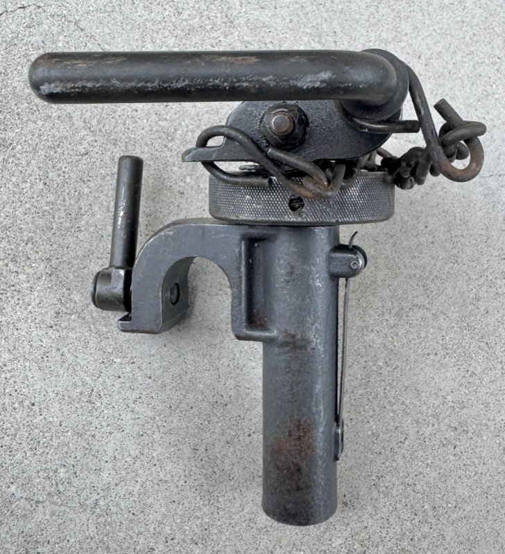画像5: 米軍実物 Traverse and Elevation Mechanism T&E M2 トライポッド ブローニング (5)