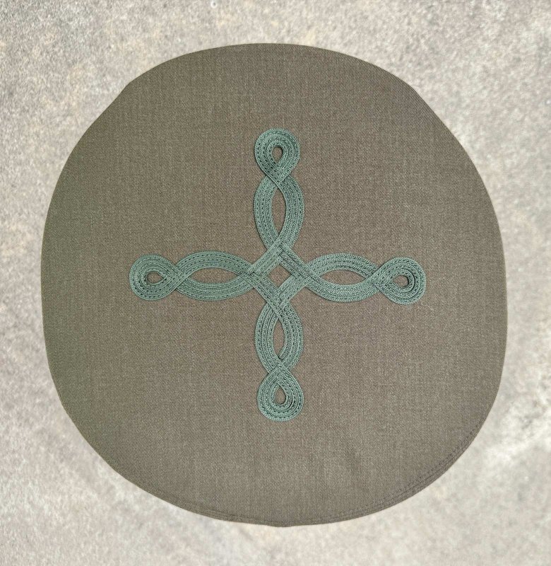 画像6: 米軍実物 US MARINE 将校 サービス ドレス キャップ    7-3/8 (6)