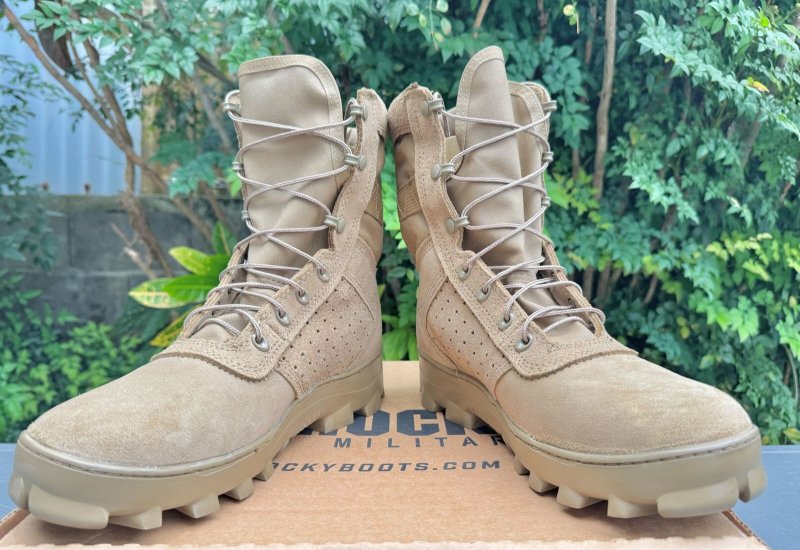 画像1: 新型!!米海兵隊実物 Rocky USMC Tropical Boot 10M (1)