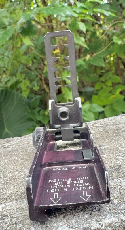 画像3: 米軍実物 KNIGHTS ARMAMENT  M203 グレネードランチャー用照準器   (3)