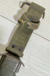 画像4: 米軍実物 M8A1 ナイフ 銃剣 ナム戦 シース USM8A1 バヨネット ナイフ  (3) (4)