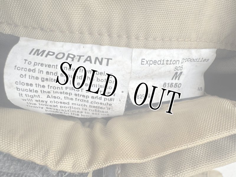 画像8: 米海兵隊実物 OUTDOOR RESEARCH  EXPEDITION CROCODILES GORE-TEX (8)