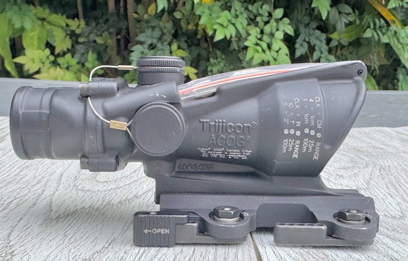 画像3: 海兵隊実物 トリジコン Trijicon ACOG 4x32 BAC Riflescope (3)