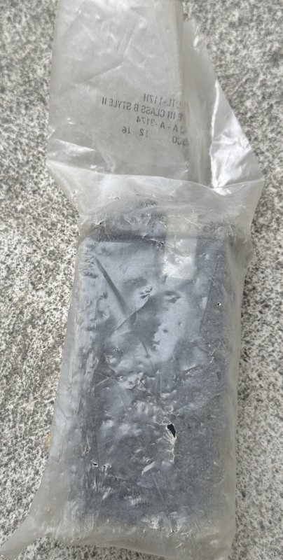 画像2: 米軍実物 レア M249 ミニミ  エクステンデッド  チークレスト パーツ  (2)