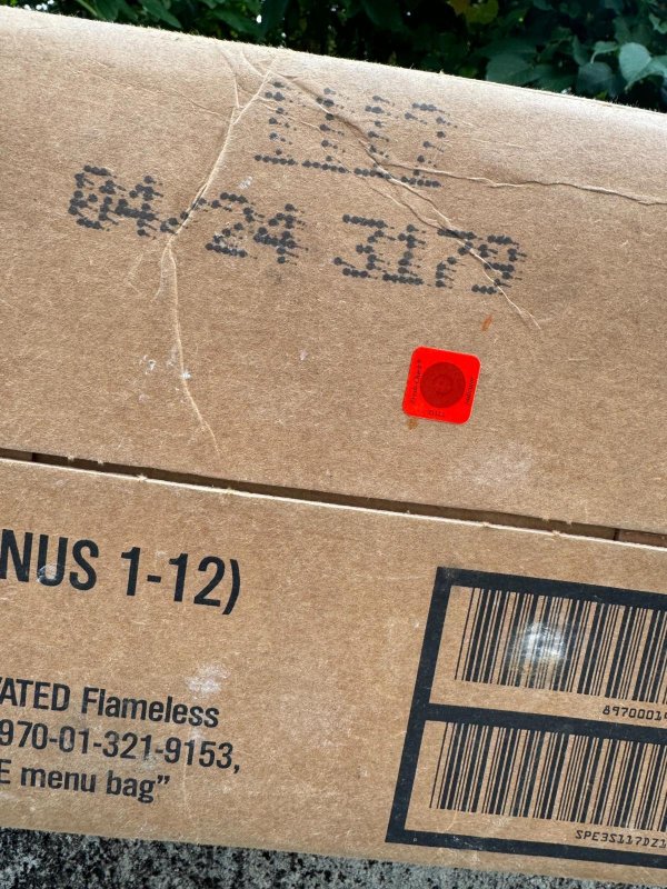 画像5: 米軍実物 2024年8月検【SOPAKCO】MREレーション非常食/戦闘食 MENU-A (5)