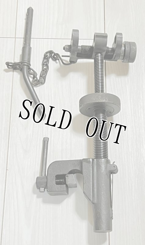 画像2: 米軍実物 Traverse and Elevation Mechanism T&E M2 トライポッド ブローニング (2)