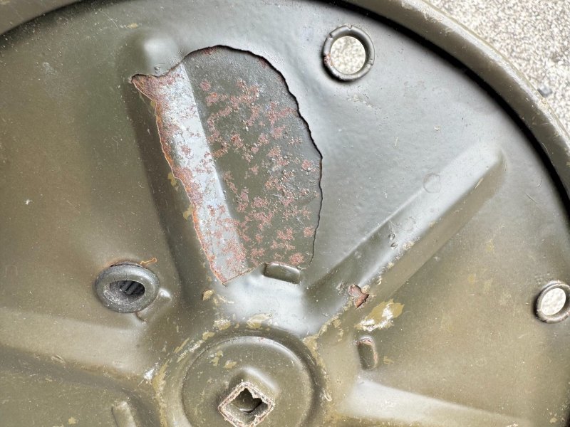 画像6: 米軍実物 US ARMY ワイヤーリール ケーブル スプール DR-8  (6)