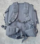 画像2: 米軍放出品 PIPER GEAR TACTICAL バックパック  3DAY ブラック (2)