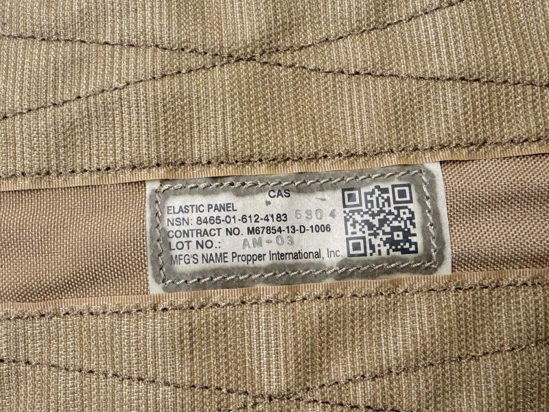 画像3: 米軍実物　USMC (CAS) ELASTIC PANEL (3)