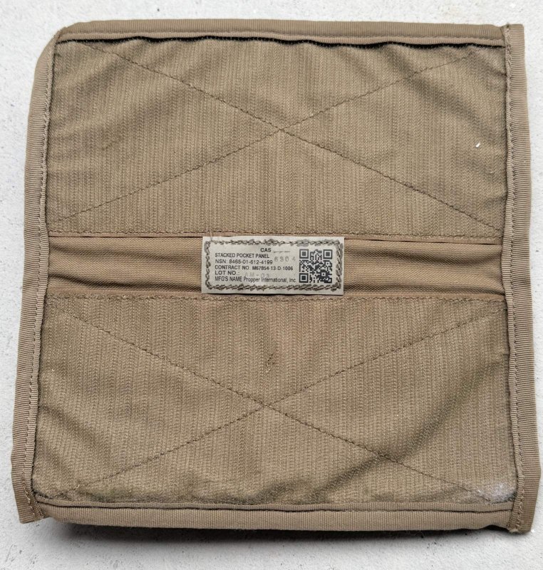 画像3: 米軍実物 USMC (CAS) STACKED POCKET PANEL  (3)