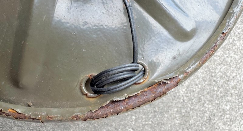 画像3: 米軍実物 US ARMY ワイヤーリール ケーブル スプール DR-8  (3)