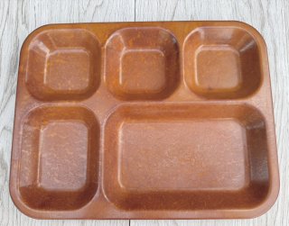 米軍実物 MILITARY STAINLESS TRAY メストレー アウトドア