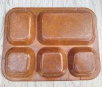 画像2: 米軍実物 ハルシー製 ミリタリー Halsey メラミン メストレー プレート　(2) (2)