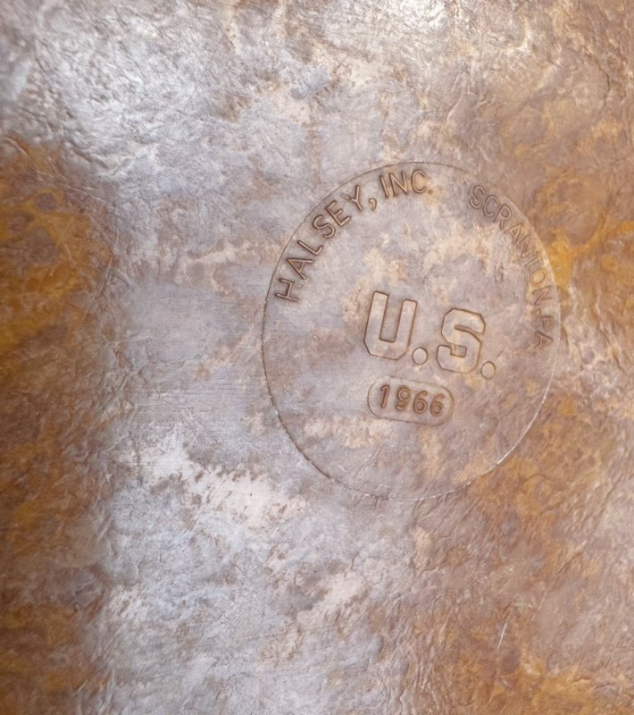 画像6: 米軍実物 ハルシー製 ミリタリー Halsey メラミン メストレー プレート　(2) (6)