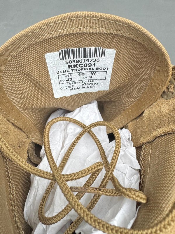 画像11: 新型!!米海兵隊実物 Rocky USMC Tropical Boot 10W  (11)