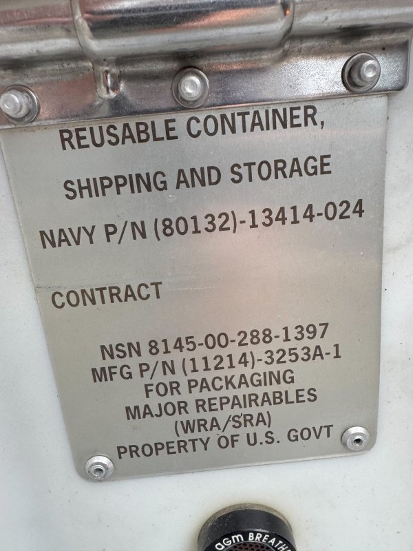 画像13: 米軍実物 US NAVY HARDIGG コンテナー BOX PELICAN  (13)