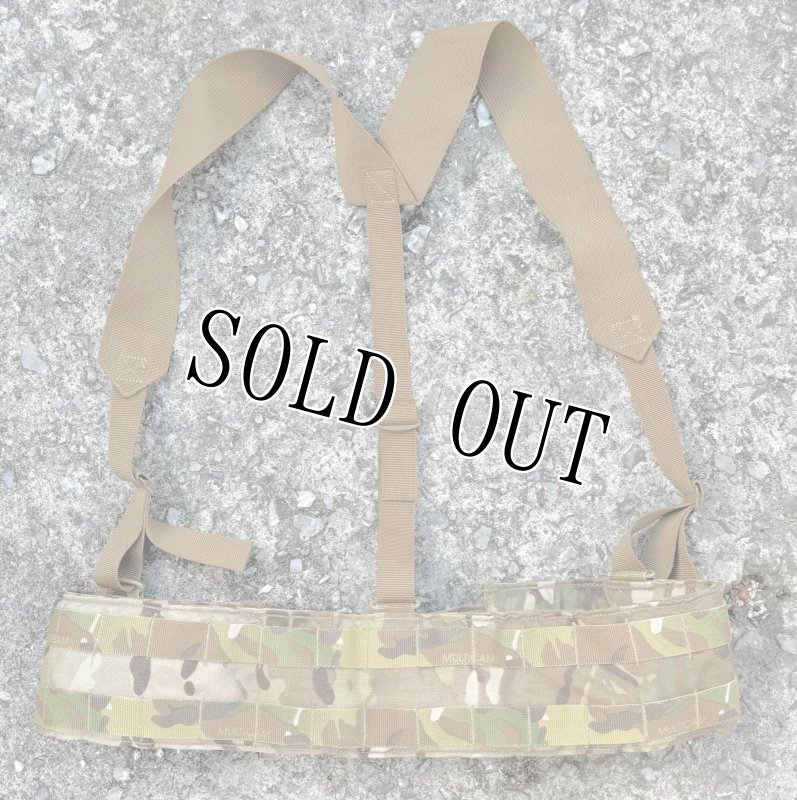 画像2: 米軍実物 EAGLE Padded War Belt ウォーベルト パッド入り SOFLCS  マルチカム 32 (2)
