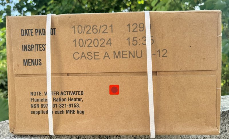 画像5: 米軍実物 2024年10月検【アメリカル】MREレーション/戦闘食 MENU-A (5)
