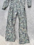 画像5: 米軍実物 New Chef ウッドランド ピクセル  　カバーオール　LARGE (5)