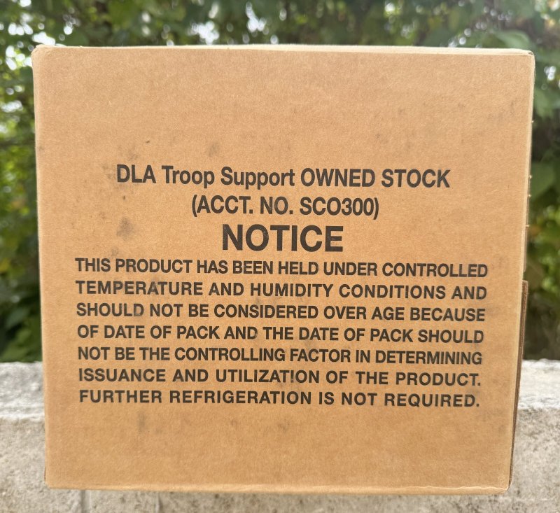 画像2: 米軍実物 ワーニック社 MREレーション/戦闘食 MENU-A 12個セット 2026年1月検品 (2)