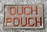 画像1: 米軍放出品  Ouch ポーチ ワッペン メディカル EMT  パッベルクロ付き (1)