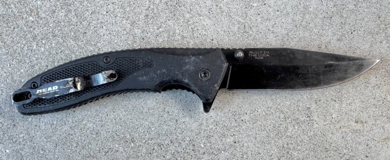 画像3: 米軍放出品 米軍放出品 Bear Edge Sideliner 4.5インチ スプリング アシスト ナイフ (3)