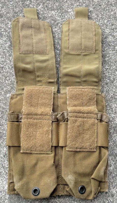画像4: 海兵隊実物　EAGLE ダブル マガジンポーチ　(1) (4)