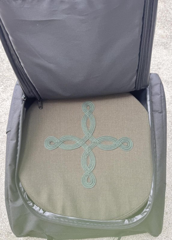 画像11: 米軍実物 US MARINE 将校 サービス ドレス キャップ    7-3/8 (11)