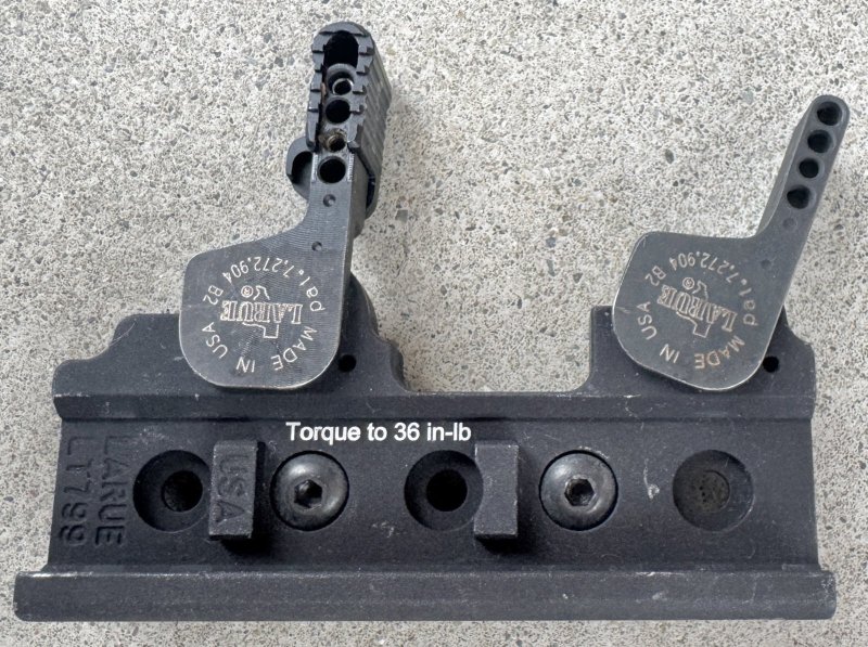 画像5: 激レア！！米軍実物 LARUE LT799 Trijicon ACOG QDマウント (5)