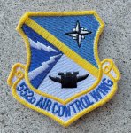 画像1: 米軍実物 552D Air Control Wing.png ワッペン (1)