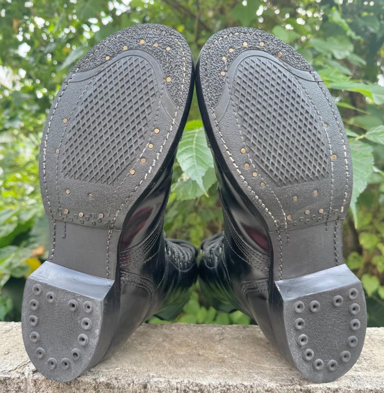 画像7: 米軍実物 コーコラン 12ホール ジャンプ ブーツ コーコラン 10 E (7)