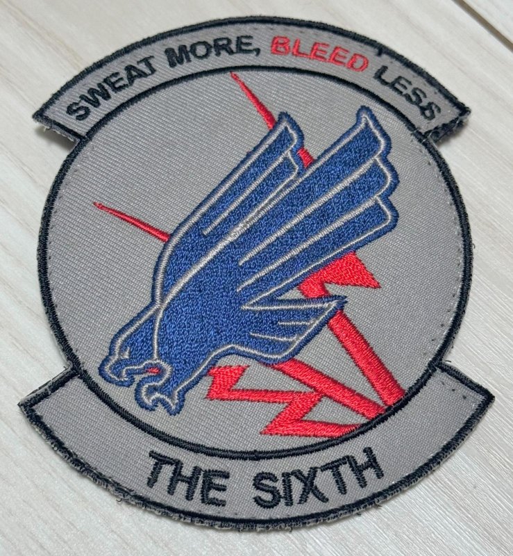 画像1: 米軍実物 USAF 966 AACS ワッペン ベルクロ付き (1)