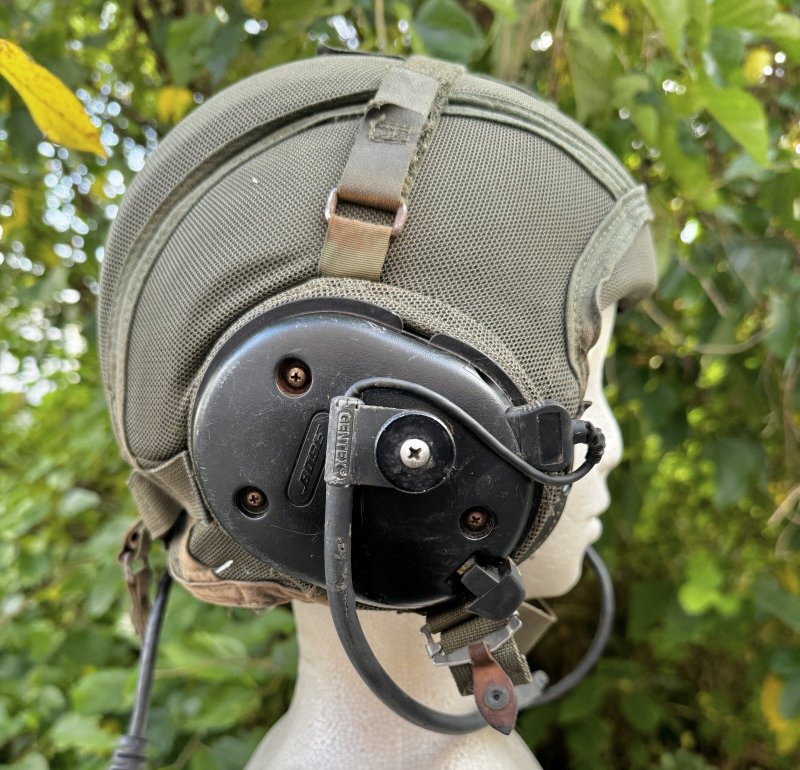 画像22: 米軍実物 CVC ヘルメット HELMET COMBAT VEHICLE CREWMANS DH-132B インナーセット (22)